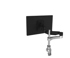 Laikiklis R-Go Tools R-Go Monitorarm 0"-40" 1TFT Max.9KG Caparo 4 Gasfeder sidabrinis