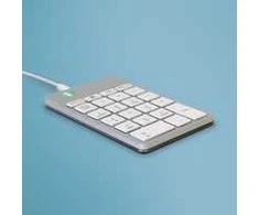 Klaviatūra R-GO TOOLS NUMPAD BREAK NUMERIC - KEYPAD WITH Baltas WIRE