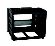 raaco HandyBox 55 - Polypropylene (PP) - 1.77 kg - Juodas
