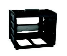 raaco HandyBox 55 - Polypropylene (PP) - 1.77 kg - Juodas