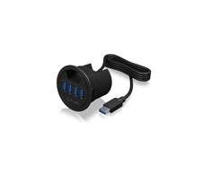 ICYBOX IB-HUB1403 Icy Box Desk Hub 4xUSB 3.0, 120 cm USB 3.0 laidas