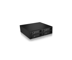 RaidSonic ICY BOX Backplane 4x2.5 SAS/SATA HDD 1x5.25 lizde MiniSAS Host 12Gbit/s Juodas