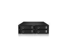 RaidSonic ICY BOX Backplane 4x2.5 SAS/SATA HDD 1x5.25 lizde MiniSAS Host 12Gbit/s Juodas