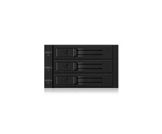 Icy Box Backplane 3x 3,5" HDD SATA I/II/III ir SAS HDD, IB-563SSK (56003)