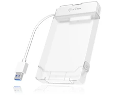 Raidsonic | ICY BOX | Adapterio laidas su apsauginiu dangteliu 2,5" SATA kietiesiems diskams prie USB 3.0, mėlynas Access LED | SATA | USB 3.0 | 2,5"