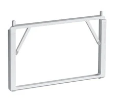 RAIN DESIGN mBar pro+ - Nešiojamojo kompiuterio stovas - Sidabrinis - 14 cm (5,5") - Aliuminis - 243 mm - 275 mm