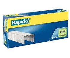 Rapid Staples 26x6 STD, 5000 vnt. (24861800)