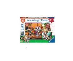 Puzzle 3X49 44 Cats - RAVENSBURGER dėlionė