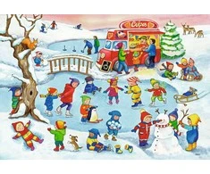 Ravensburger Dėlionė 2x24 vnt. - Vaikų atostogos