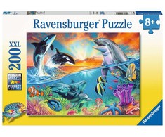 Ravensburger Dėlionė 200 vnt. - Vandens gyvūnai