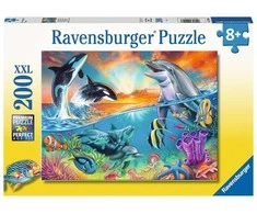 Ravensburger Dėlionė 200 vnt. - Vandens gyvūnai