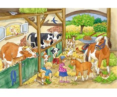 Ravensburger Dėlionė 2x24 vnt. - Ūkis