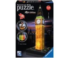 Ravensburger "3D" Dėlionė 216 vnt. - Vestminsterio laikrodžio bokštas (Big Ben)