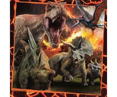 Ravensburger Dėlionė 3x49 vnt. - Juros periodo pasaulis (Jurassic World)