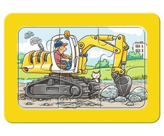Ravensburger Dėlionė 3x6 vnt. - Transporto priemonės
