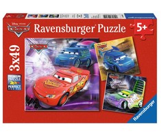 Ravensburger Dėlionė 3x49 vnt. - Ratai