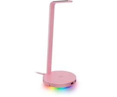 Ausinių stovas Razer Base Station V2 Chroma Quartz Edition, Rožinis