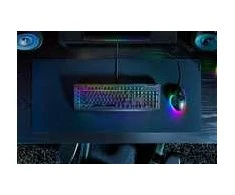 Razer BlackWidow V4 X Gaming -klaviatūra, Full Size, RGB - Žalias Switches, ISO (DE)