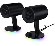Kolonėlės Razer Nommo Chroma (Juodos) su apšvietimu
