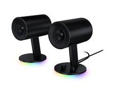 Kolonėlės Razer Nommo Chroma (Juodos) su apšvietimu