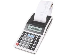 Rebell Kalkulator RE-PDC10 WB baltai-juodas biurkowy su drukarą 12 miejsc