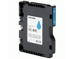 Originali Ricoh gelio kasetė 405762, GC41HC, žalsvai mėlyna, 2200s