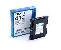 Originali Ricoh gelio kasetė 405762, GC41HC, žalsvai mėlyna, 2200s