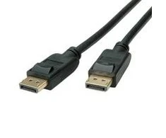 ROLINE 11.04.5813, 5 m, DisplayPort, DisplayPort, Kištukas, Kištukas, Juoda