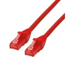 Roline Patchcable - RJ45 5m - UTP - CAT 6 - bezhalogenowy, linka - raudona (21.15.2515)
