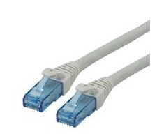 Roline ROLINE - Patch- Kabelis - RJ- 45 (M) iki RJ- 45 (M) - 3 m - UTP - CAT 6a - Be halogenų, formos, suvytas - pilka (21.15.2703)