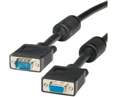 Kabelis Roline D-Sub (VGA) - D-Sub (VGA) 6m juoda (JAB-208060)