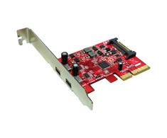 Kontroler Roline Karta ROLINE PCI Express, USB 3.2 Gen 2, 2x USB-C