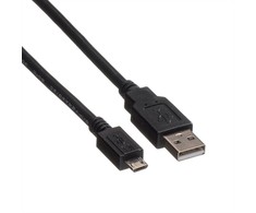 Kabelis USB Roline USB-A - 1.8 m Juodas (11.02.8752)