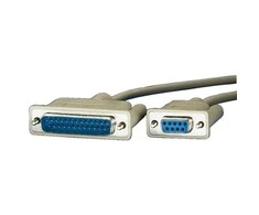 Roline DB-9 – DB-25, 1,8 m, pilka (11/01/4618)