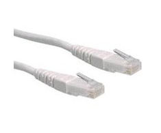 Roline Utp Patch Cord, Cat.6, Baltas 1.0 M