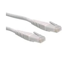 Roline Utp Patch Cord, Cat.6, Baltas 1.0 M