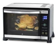 Elektrinė krosnelė ROMMELSBACHER BGE 1580/E - 30 L - Juodas,Nerūdijantis plienas - Touch - 80 - 230 °C - Nerūdijantis plienas - 120 min