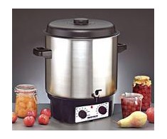 Rommelsbacher Fully Automatic Presersving Cooker/Hot Punch KA 2004/E Nerūdijantis plienas/juodas, 1800 W,