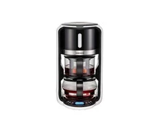 Virdulys Rommelsbacher TA 1200 Tea maker, Glass, Juodas, 1200 W, 1 L