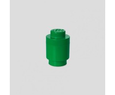 LEGO Storage Brick 1 Round žalia