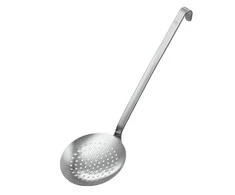 Roesle Kiauras šaukštas su kabliu, storas tinklelis, 12 cm -