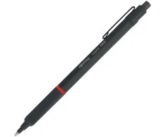 Rotring Rapid Pro profesionalus metalinis rašiklis, juodas 1904292