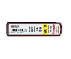 Grafitas pieštukui Rotring TIKKY 0,35 mm HB - S0312410