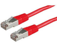 Value Kabelis S/FTP (PiMF) Patch Cord Cat.6 raudona 10m (21.99.1381-40)