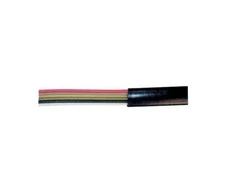 S-Conn helos Anschlusskabel 4-adrig, AWG28, juodas, 100 m Spule