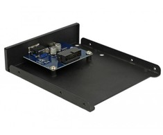 FRONTPANEL DELOCK 3.5" 1X USB-A 3.1 1X USB-C