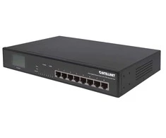Šakotuvas Intellinet 561310 GIGABIT komutatorius, 8x RJ45, įskaitant 4x „Ultra PoE“, LCD ekranas