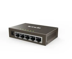 Šakotuvas Tenda TEG1005D tinklo jungiklis Nevaldomas Gigabit Ethernet (10/100/1000) Pilkas