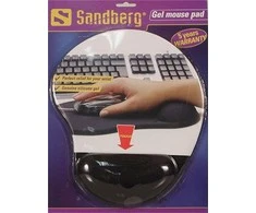 Sandberg Gel pelės kilimėlis su riešo atrama