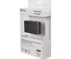 Sandberg USB 3.0 kelių kortelių skaitytuvas